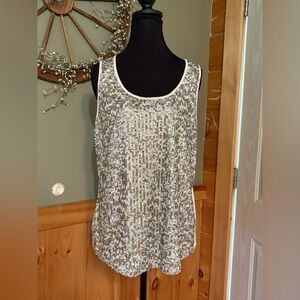 Est. 1946 Sequin Embellished Tank Top - NWT